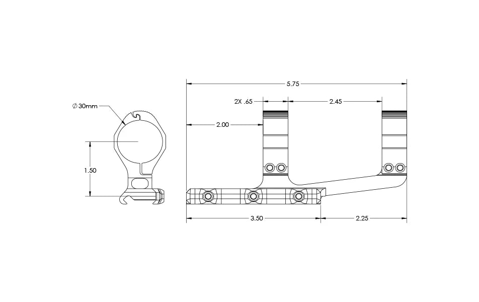 Aero Precision Ultralight Scope Mounts