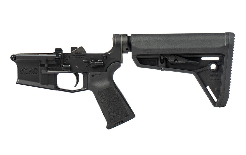 Aero Precision M4E1 PRO Complete Lower Receiver w/ MOE Grip & SL Carbine Stock