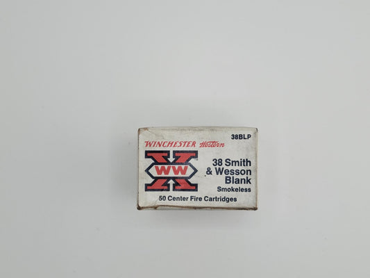Winchester Western .38 S&W Blanks