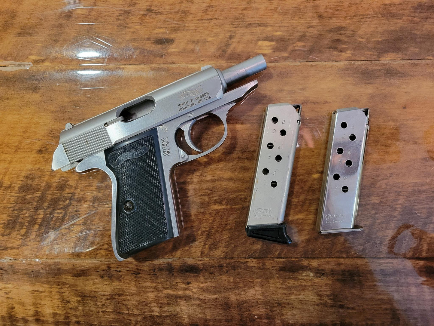Stainless Walther PPK/S-1