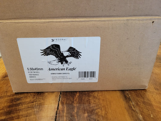 Federal 5.56x45 NATO M855 Green Tip