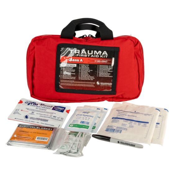 North American Rescue Trauma & First Aid Kit - Class A w/ Compression Gauze
