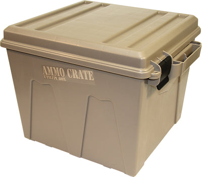 MTM Case-Gard ACR12-72 Ammo Crate Utility Box in Dark Earth, closed