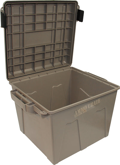 MTM Case-Gard ACR12-72 Ammo Crate Utility Box side view showing latches and handle