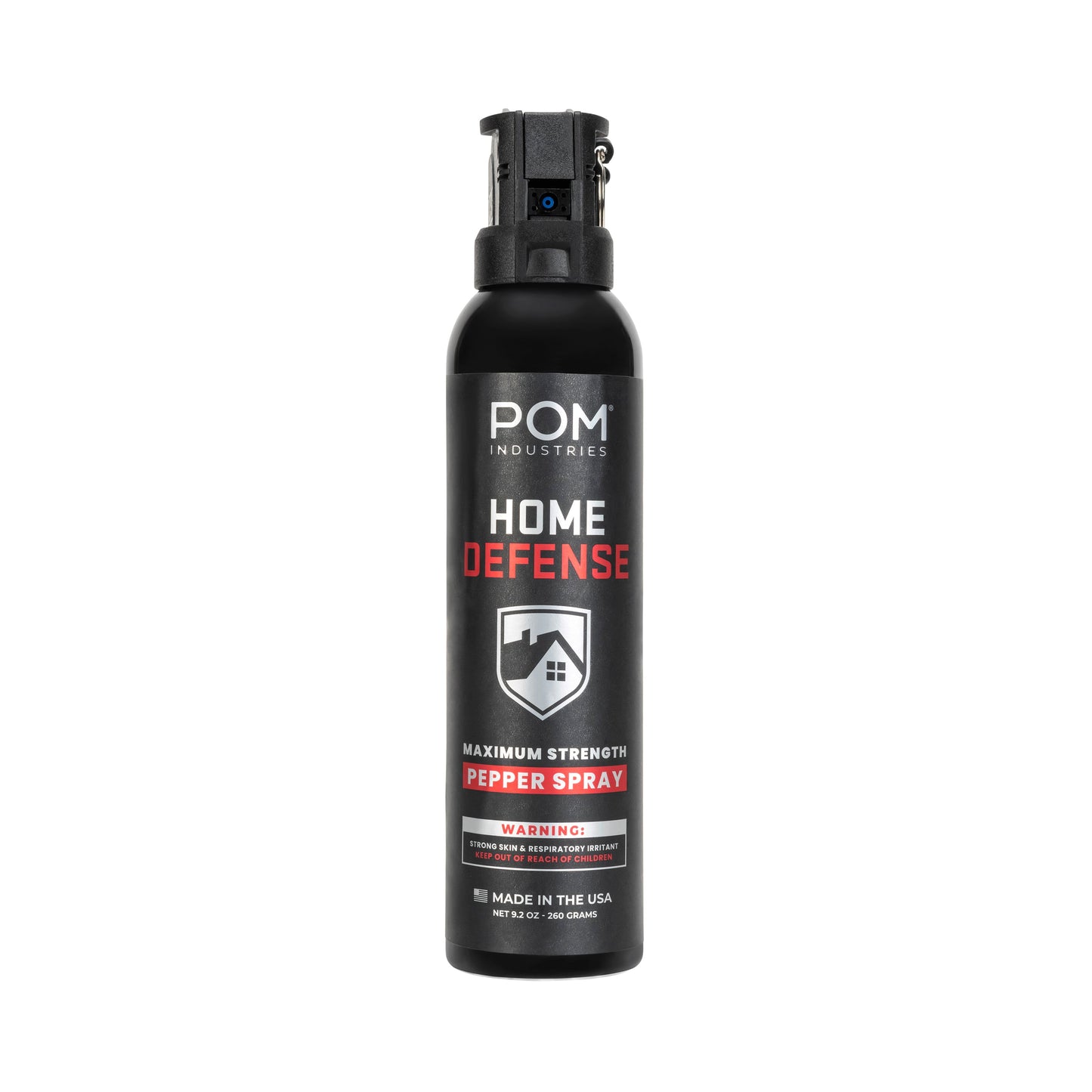 POM Home Defense pepper spray straight on view
