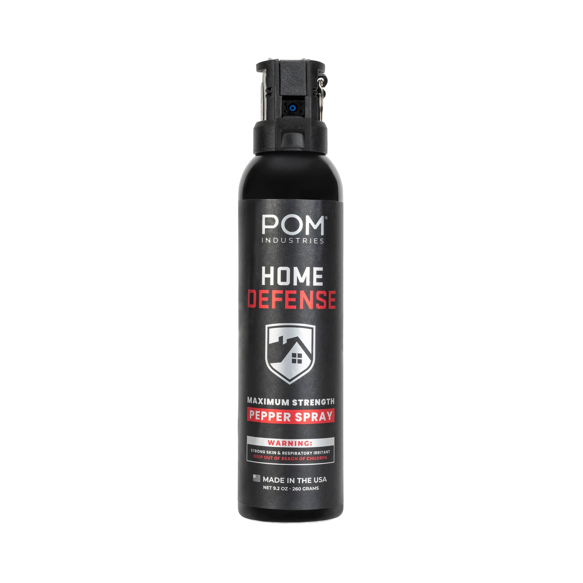 POM Home Defense pepper spray straight on view