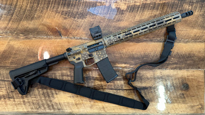 SFS Built - AR-15 Rifle in 5.56 NATO with Sandstone Raider Cerakote