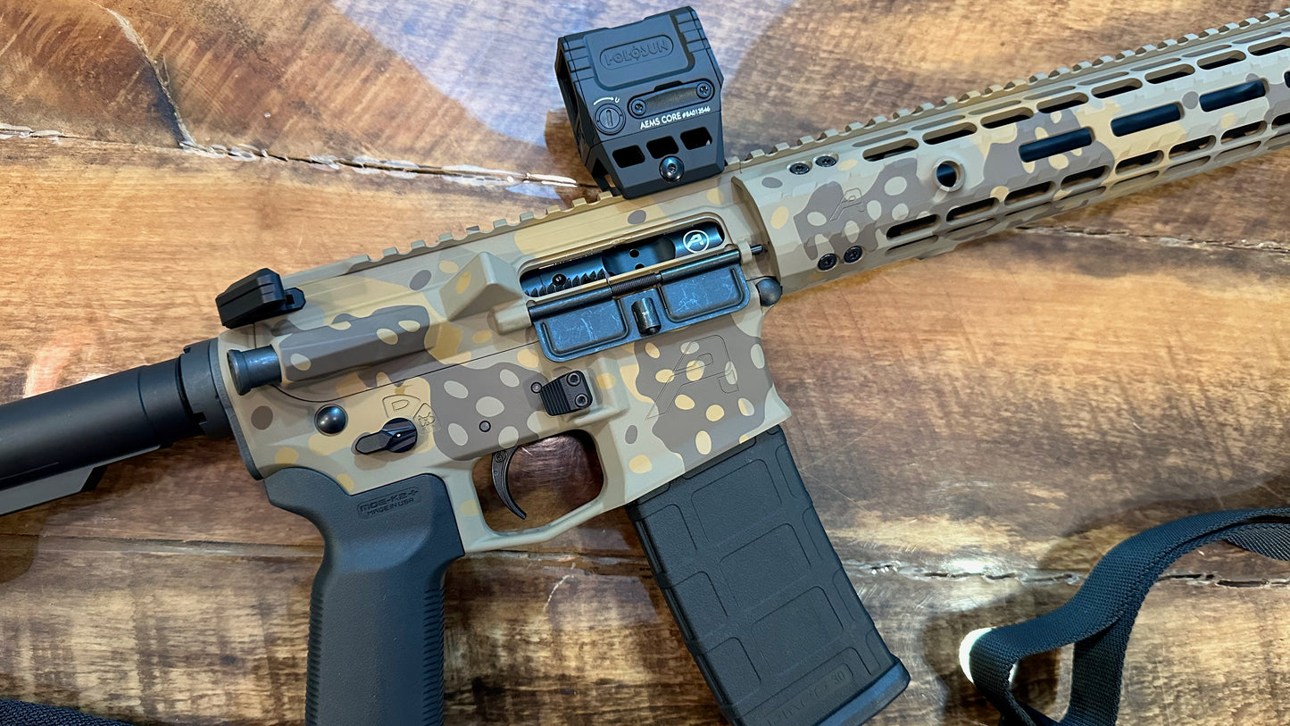 SFS Built - AR-15 Rifle in 5.56 NATO with Sandstone Raider Cerakote