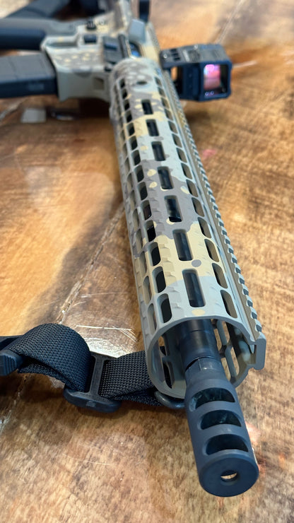 SFS Built - AR-15 Rifle in 5.56 NATO with Sandstone Raider Cerakote