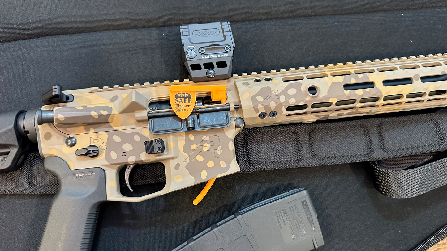 SFS Built - AR-15 Rifle in 5.56 NATO with Sandstone Raider Cerakote