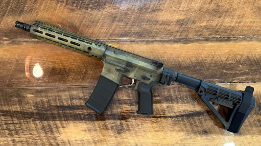 SFS Built - AR-15 Pistol in .300 AAC Blackout with Halftone 2.0 Cerakote