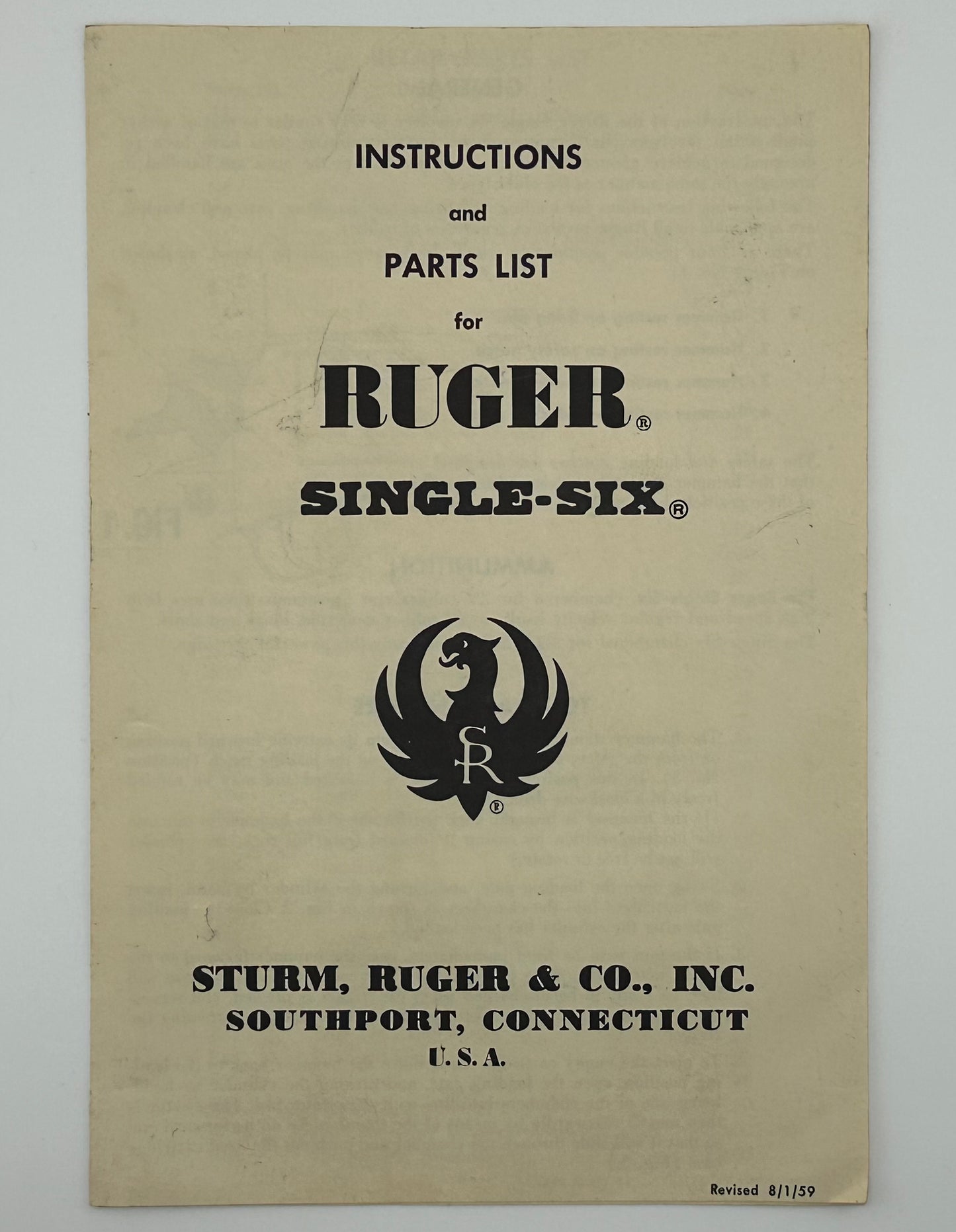 Ruger Single-Six in .22 LR