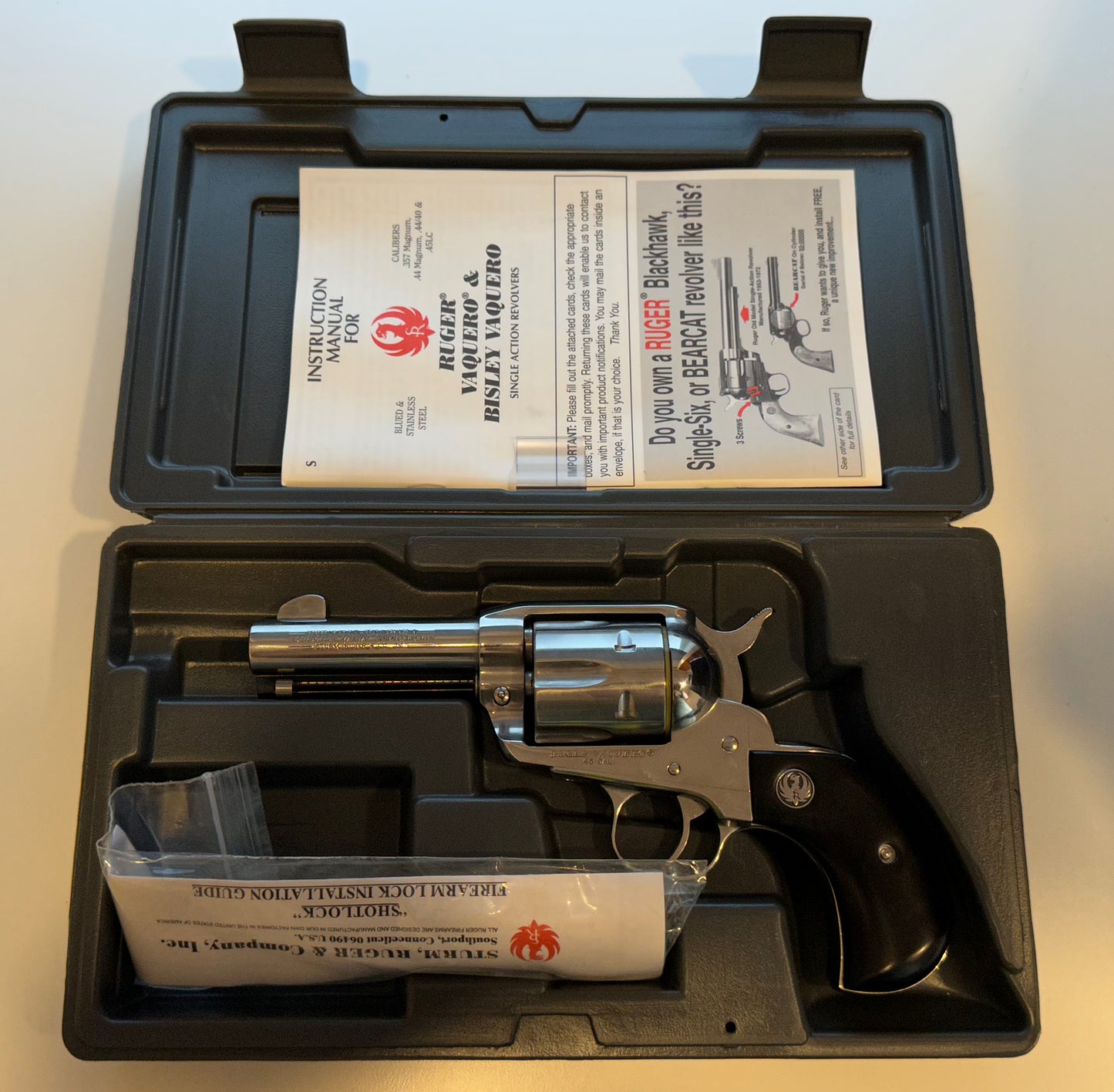 Ruger Vaquero in .45 Colt