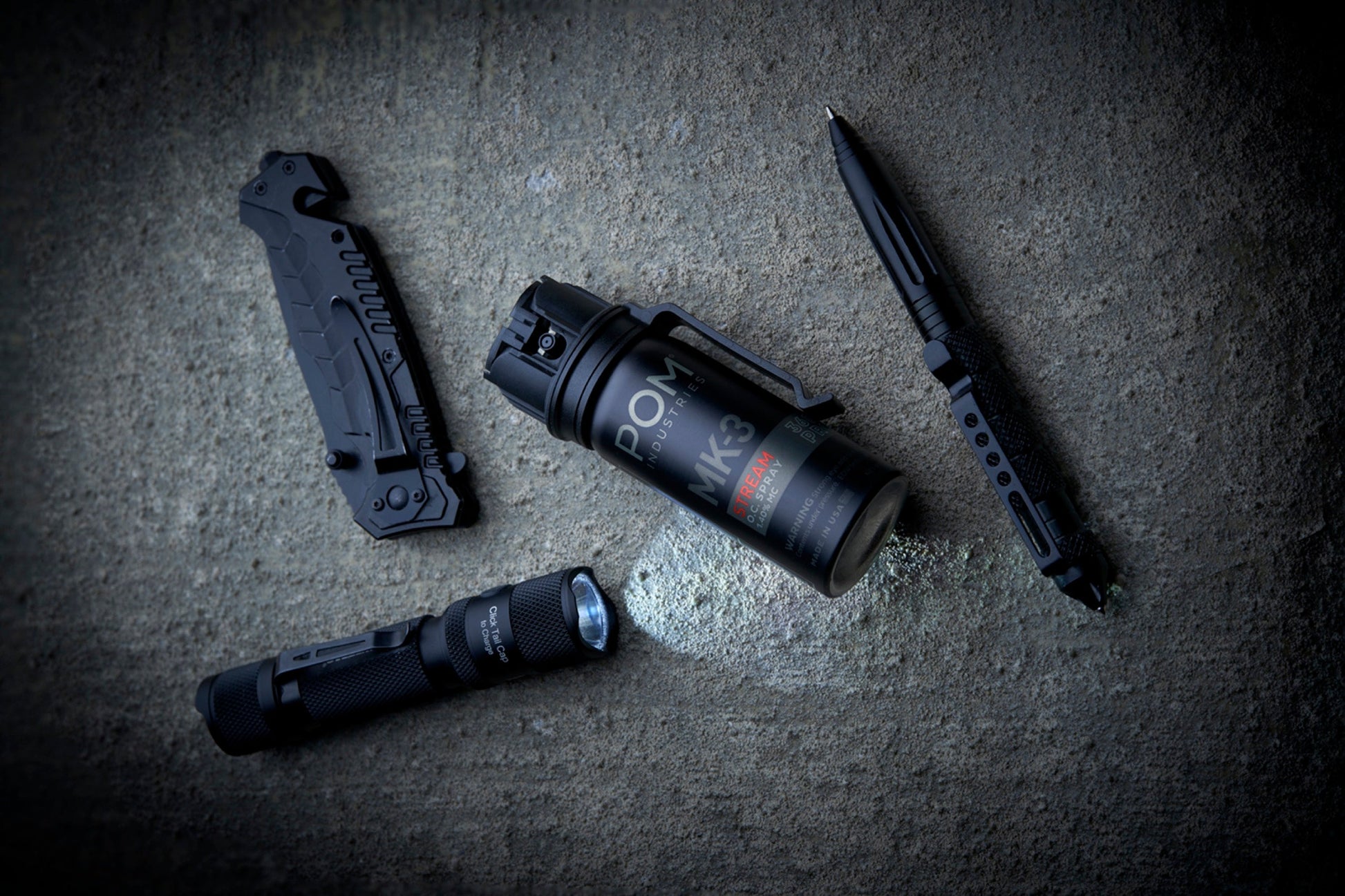 POM MK3 pepper spray professional series