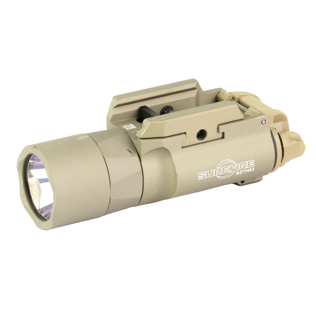 SureFire X300T-B-TN Turbo weapon light, tan, thumbscrew mount