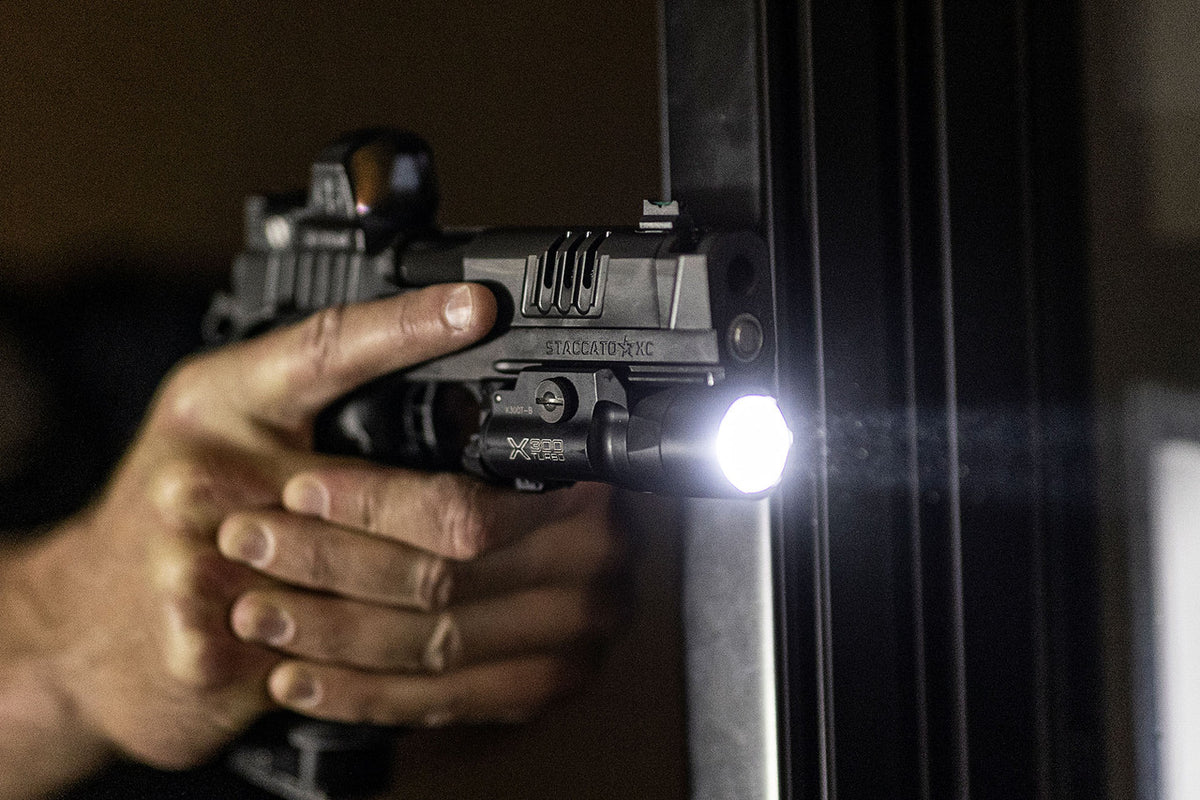 SureFire X300 Turbo mounted on a handgun