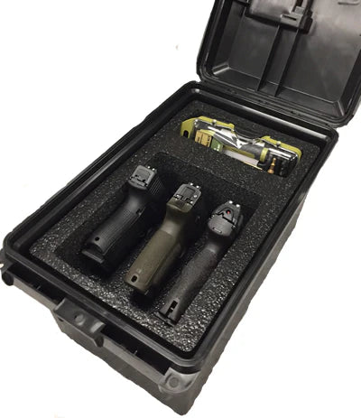 MTM Case-Gard Tactical Pistol Handgun Case 3 Gun