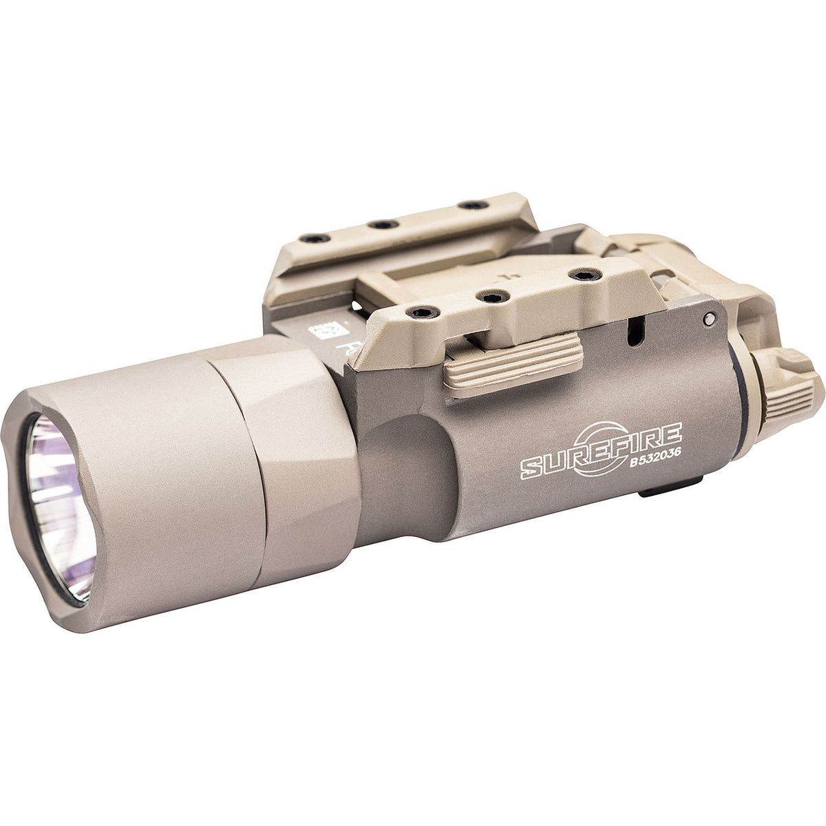 SureFire X300T-A-TN Turbo weapon light, tan, Rail-Lock mount