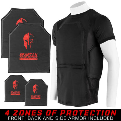 Ghost Concealment Shirt with Flex Fused Core Level IIIA Soft Armor Panels