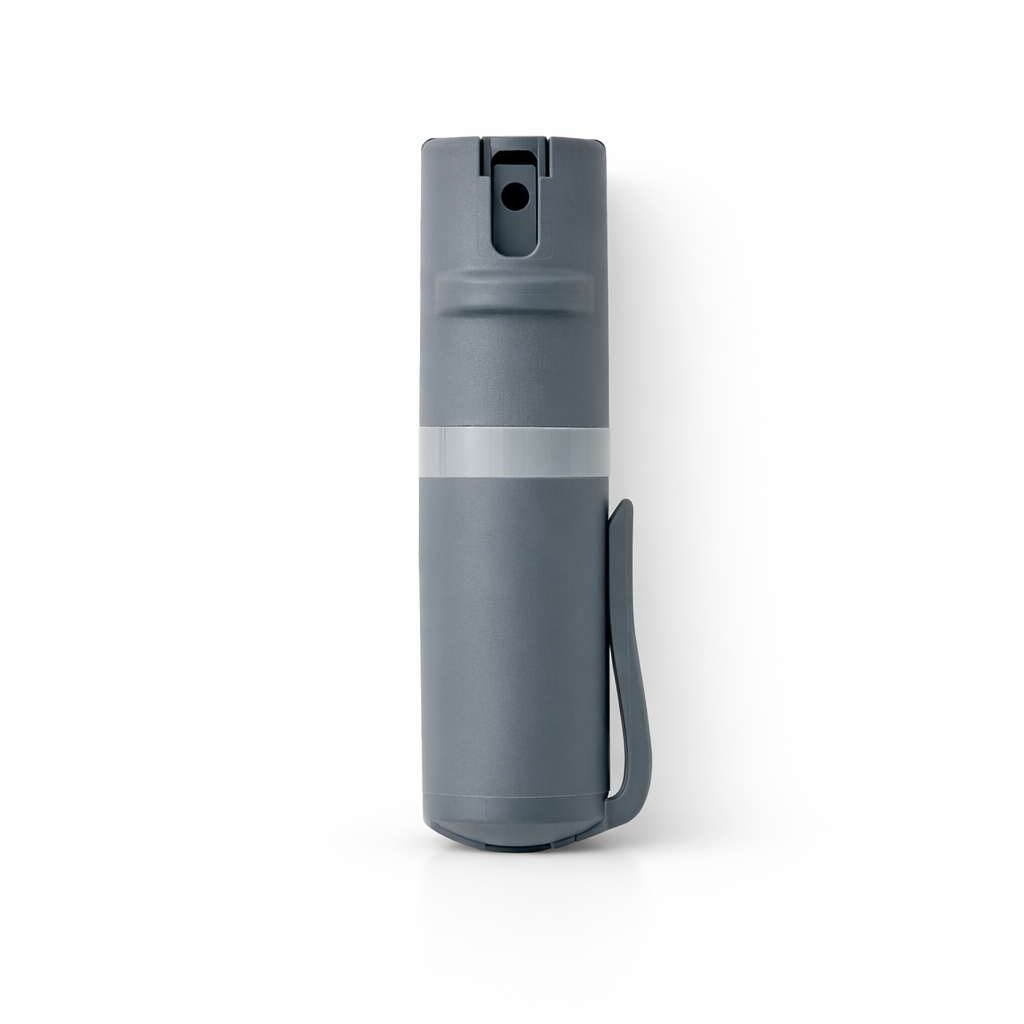 POM pepper spray grey clip model