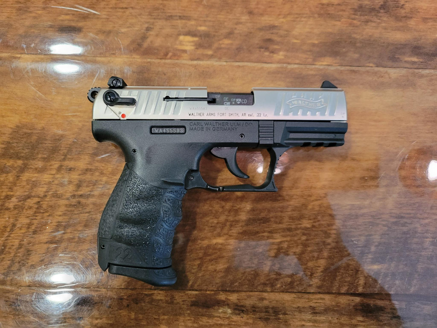 Stainless Walther P22