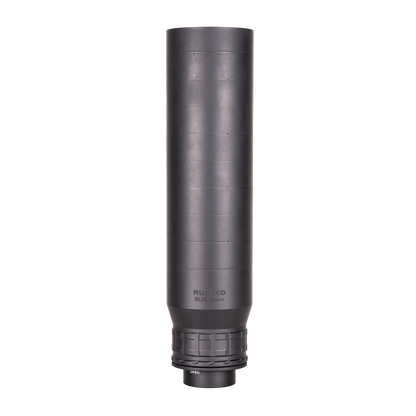 Rugged Suppressors Sub9 9mm subgun and PCC suppressor in black Cerakote with Universal 3 Lug Mount